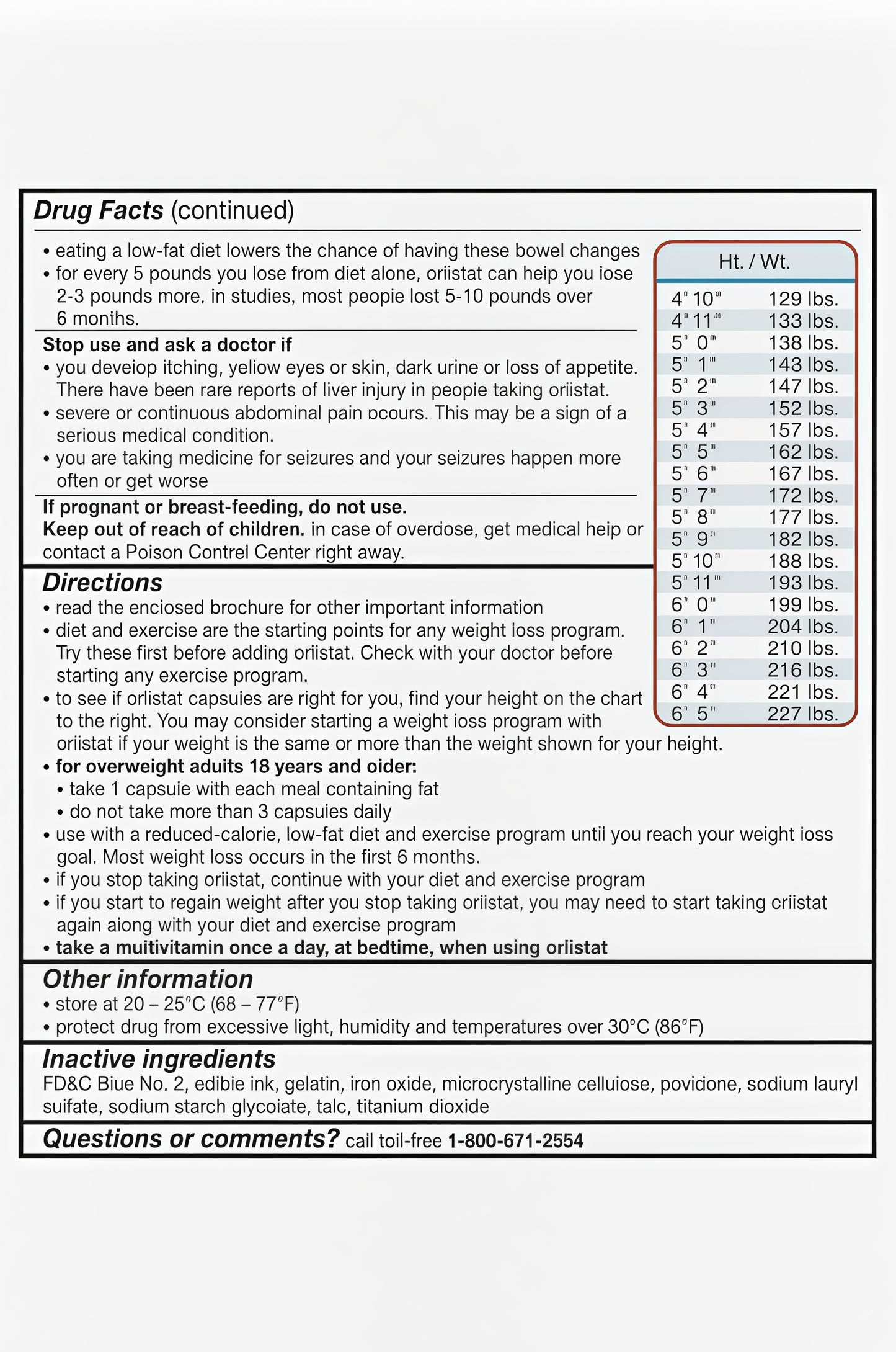 alli Weight Loss Diet Pills, Orlistat 60mg Capsules, Non Prescription WeightLoss Aid